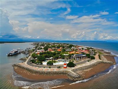 Blick auf Puntarenas, Costa Rica